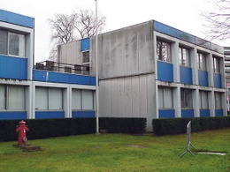 VUB koten gekleurde huisjes